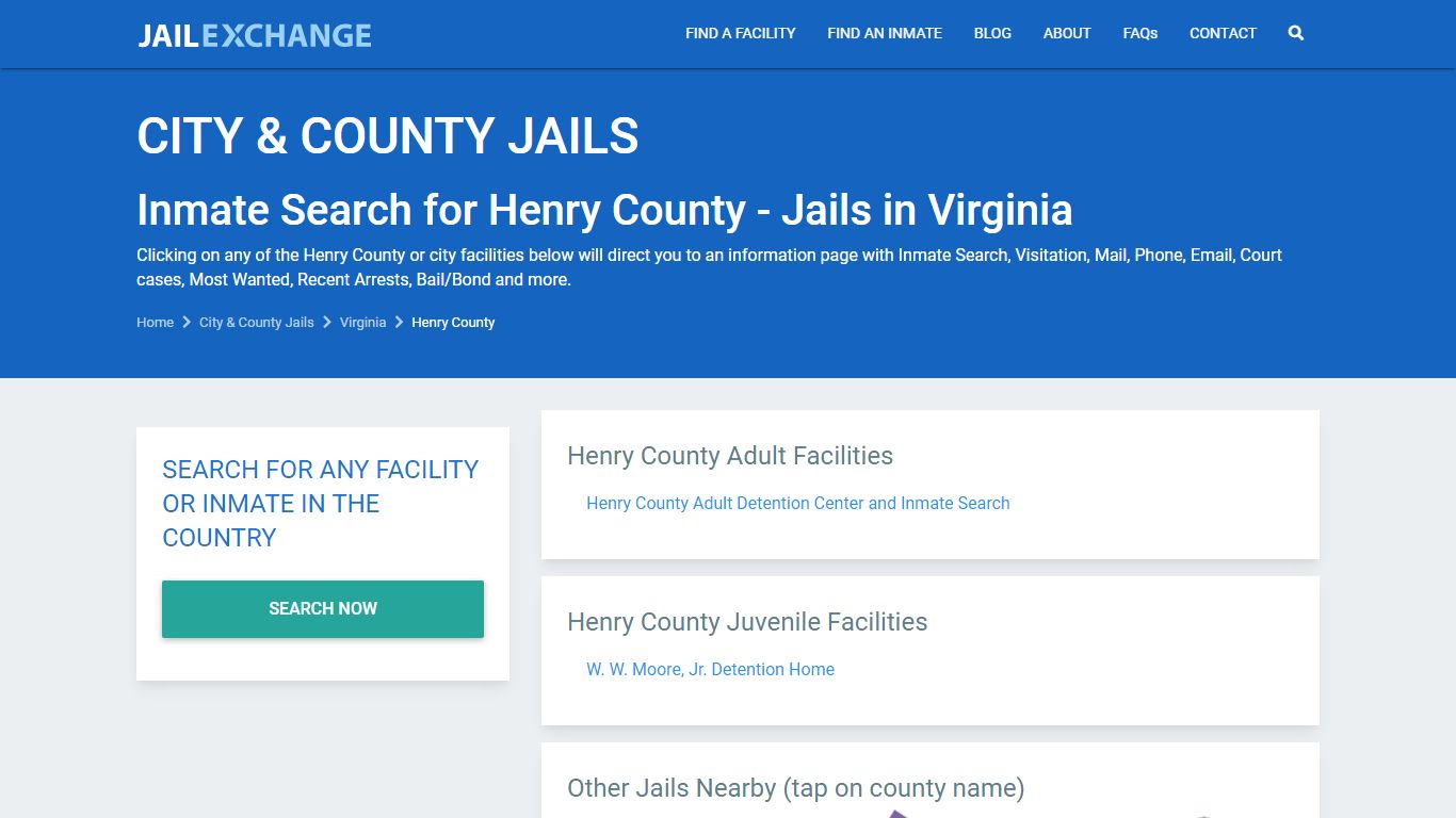 Henry County Jail Inmates | Arrests | Mugshots | VA